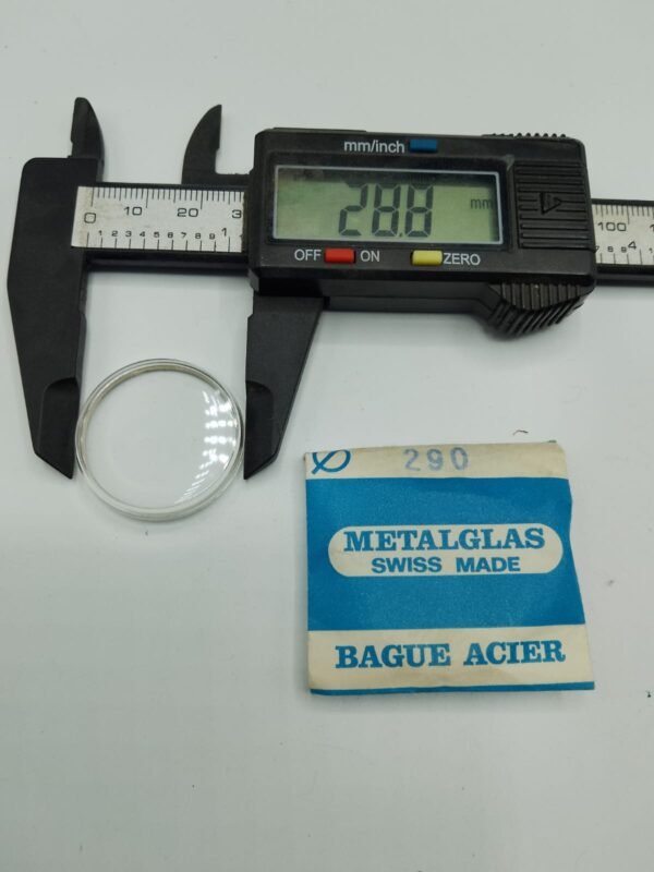 Recambio cristal reloj 290  Con Anilla Cromada Metálica - Imagen 4