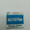 Recambio cristal reloj 274 Con Anilla Cromada Metálica